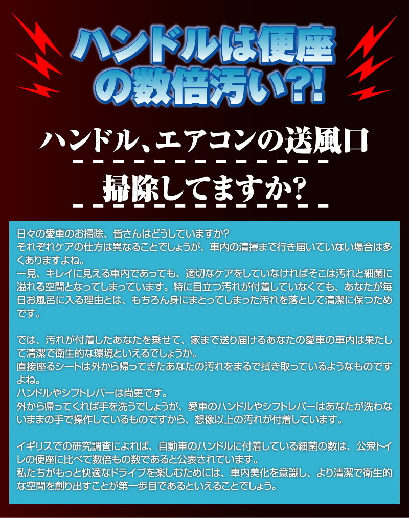 Cyber Clean（サイバークリーン）Car Care販促Webページ