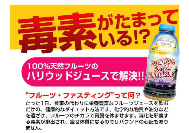 ハリウッド48時間ミラクルダイエット - イメージ画像